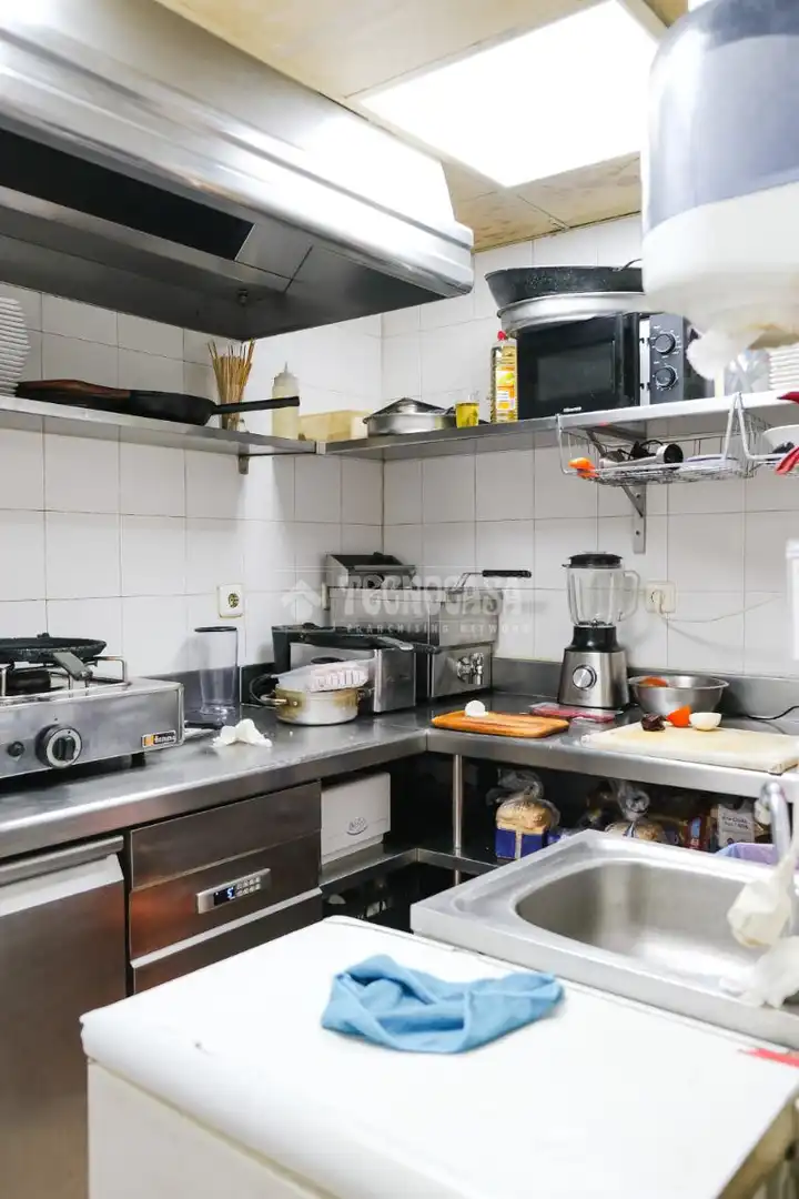 Kitchen of Commercial properties for sale in Madrid  with Air Conditioner and Terrace