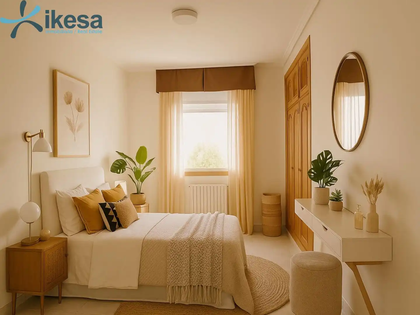 Dormitori de Casa o xalet en venda en Entrimo amb Jardí privat