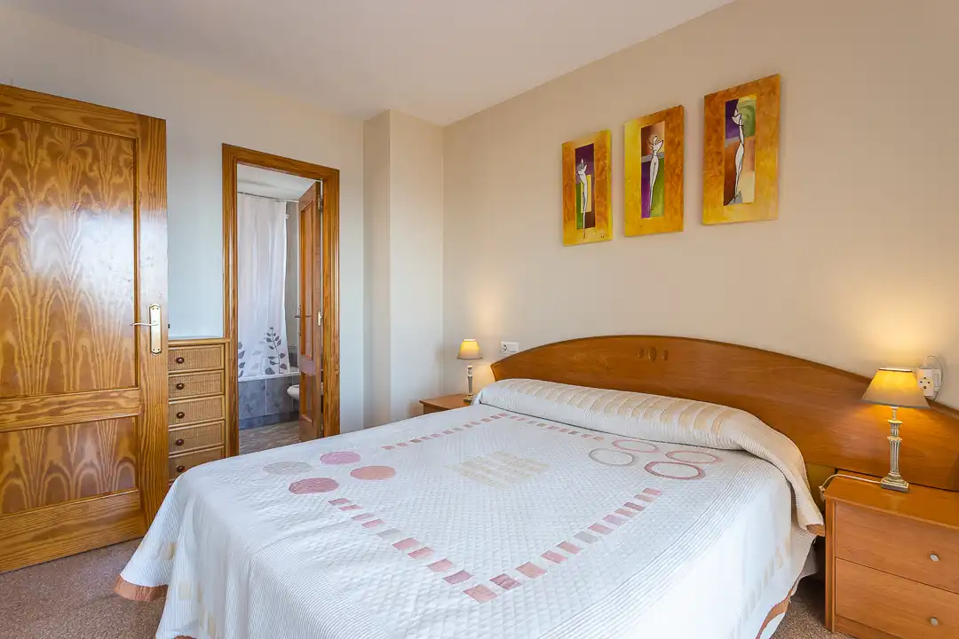 Bedroom of Flat for rent in El Campello  with Air Conditioner, Heating and Terrace