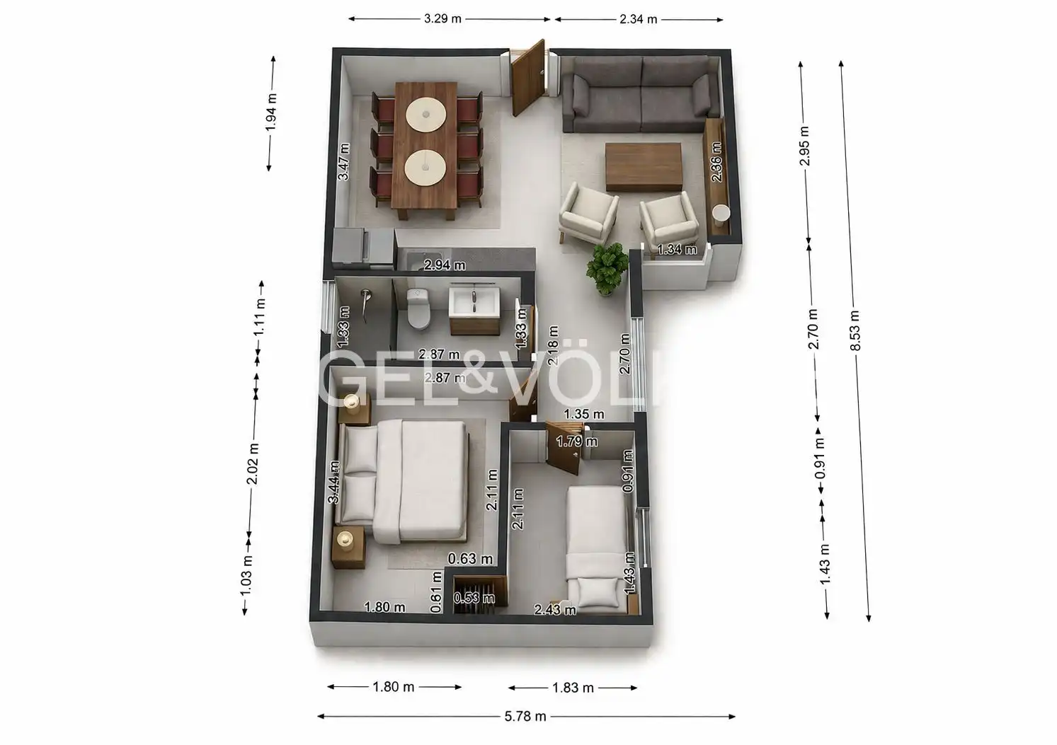 Wohnung zum Verkauf in  Madrid Capital mit Heizung und Parkett