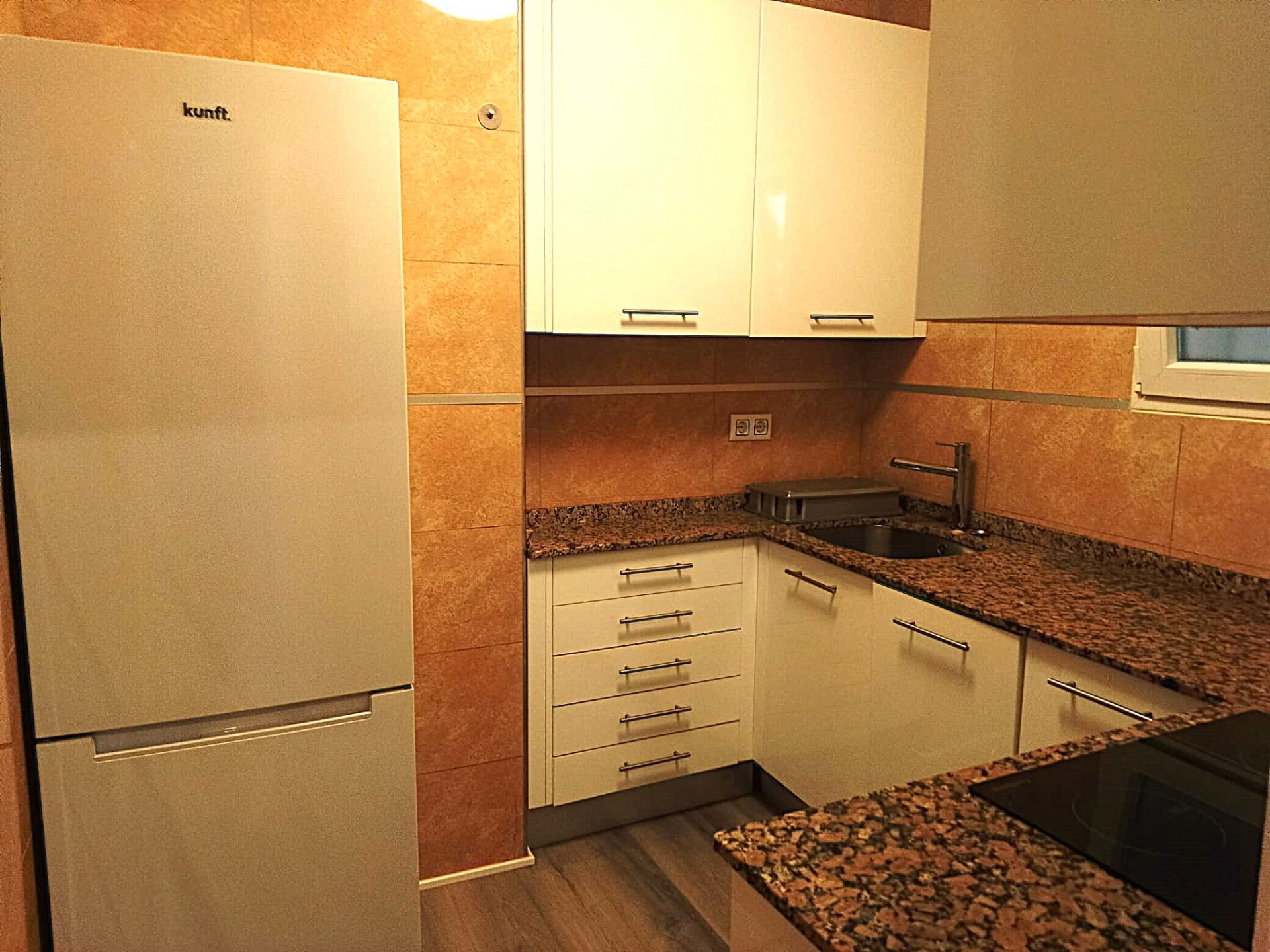 Kitchen of Flat for sale in  Palma de Mallorca  with Air Conditioner, Parquet flooring and Furnished