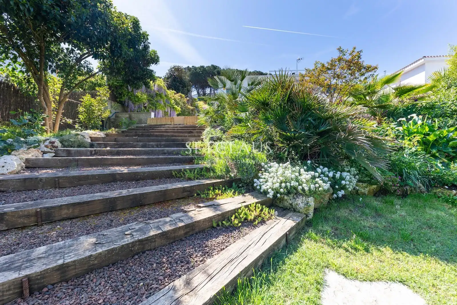Jardín de Casa o chalet en venta en Vilanova del Vallès con Aire acondicionado, Calefacción y Jardín privado