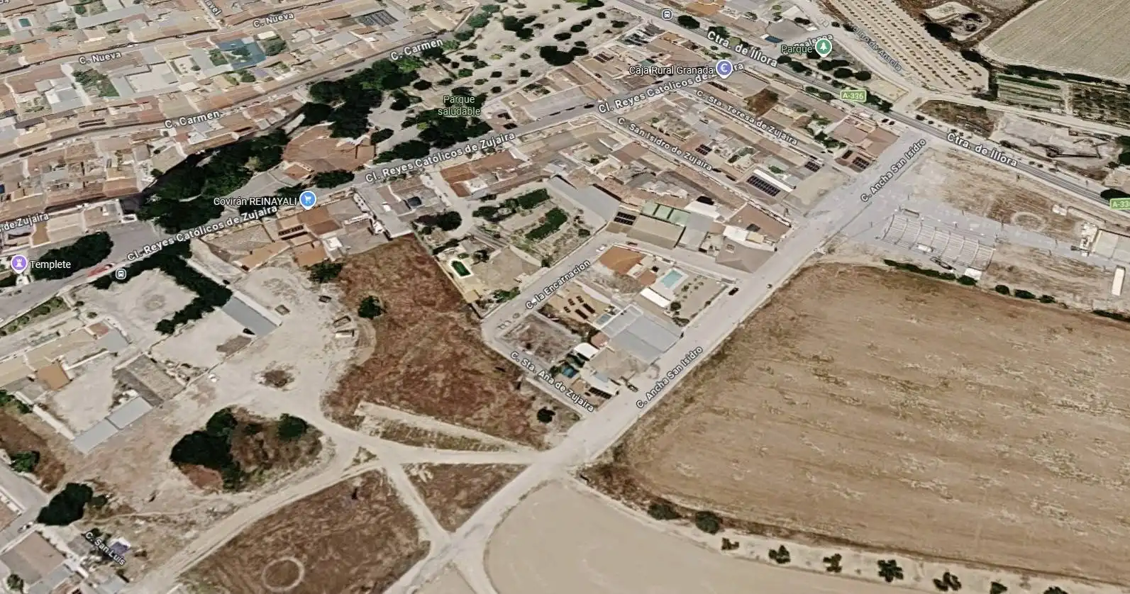 Vista exterior de Casa o chalet en venta en Pinos Puente con Jardín privado