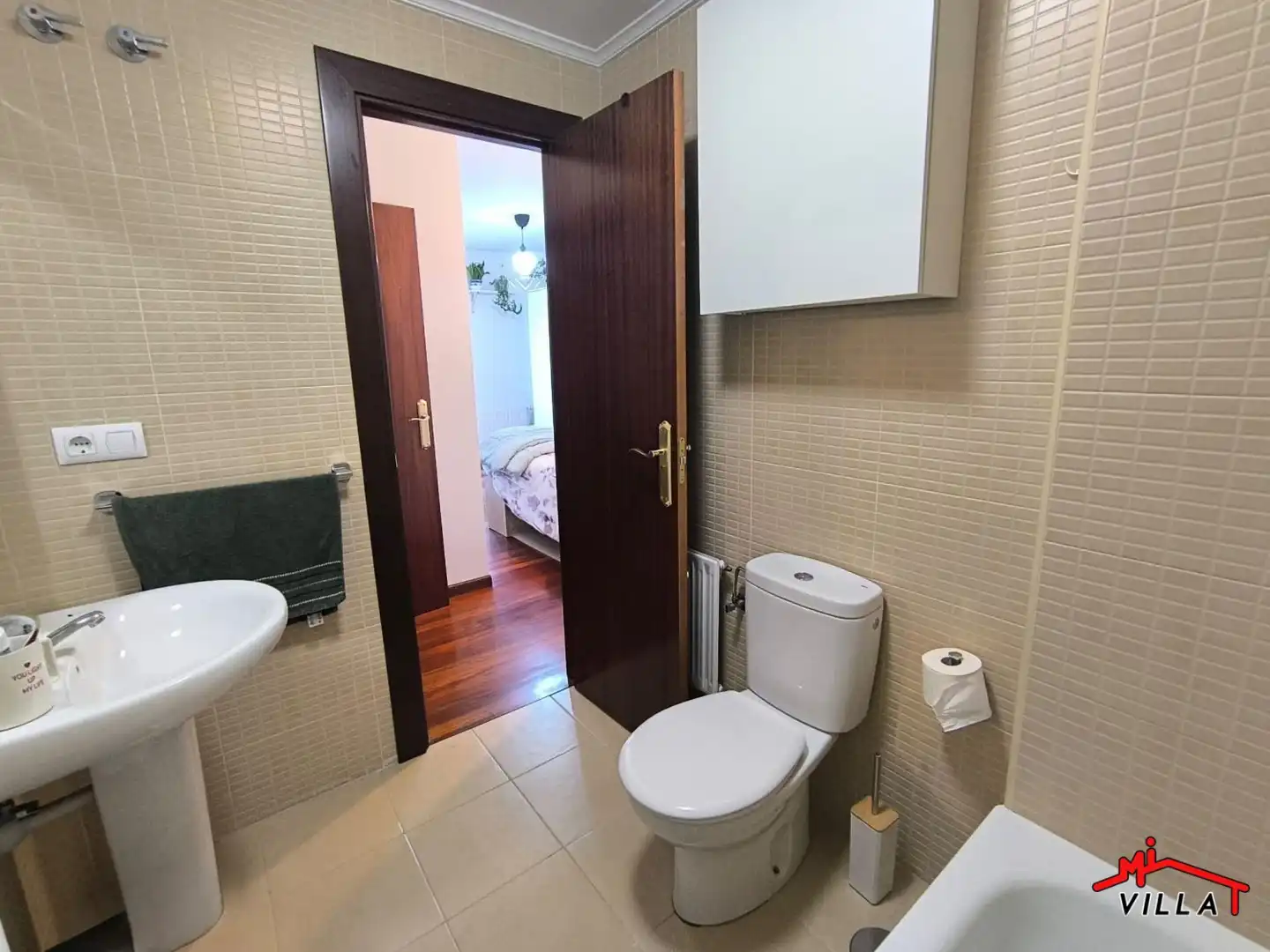 Bathroom of Ground floor for sale in Bárcena de Cicero  with Heating, Storage room and Furnished