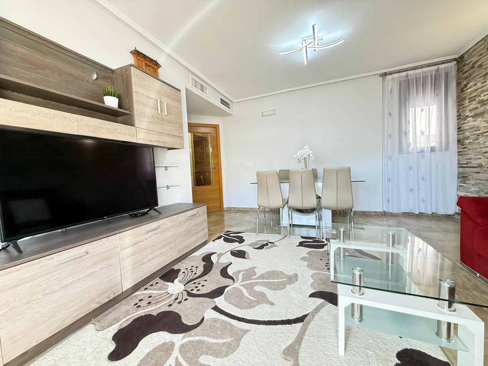 Sala d'estar de Pis en venda en Molina de Segura amb Aire condicionat, Traster i Balcó