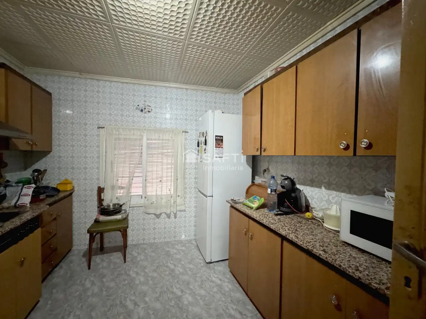 Cocina de Casa adosada en venta en Algueña con Terraza