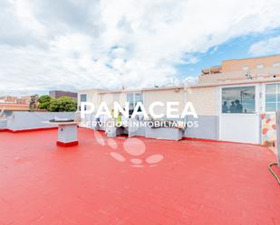 Terrace of Single-family semi-detached for sale in Vícar  with Furnished, Oven and Washing machine