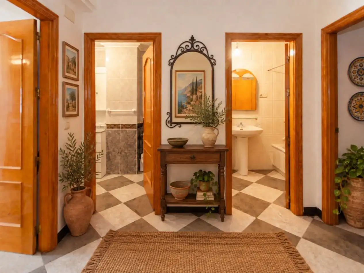 Bathroom of Houses for sale in Campillos, Málaga