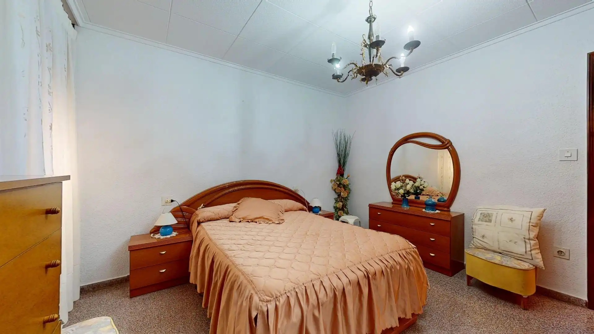 Bedroom of Flat for sale in Elche / Elx  with Balcony