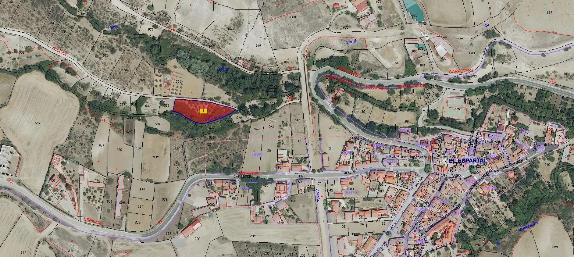 Rustikales Grundstück zum Verkauf in Polígono POLIGONO 3 PARCELA 535 535, imagen 2