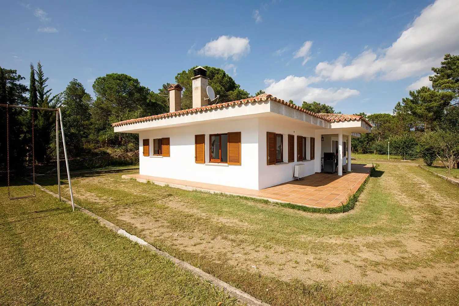 Vista exterior de Casa o chalet en venta en Llambilles con Calefacción, Jardín privado y Terraza