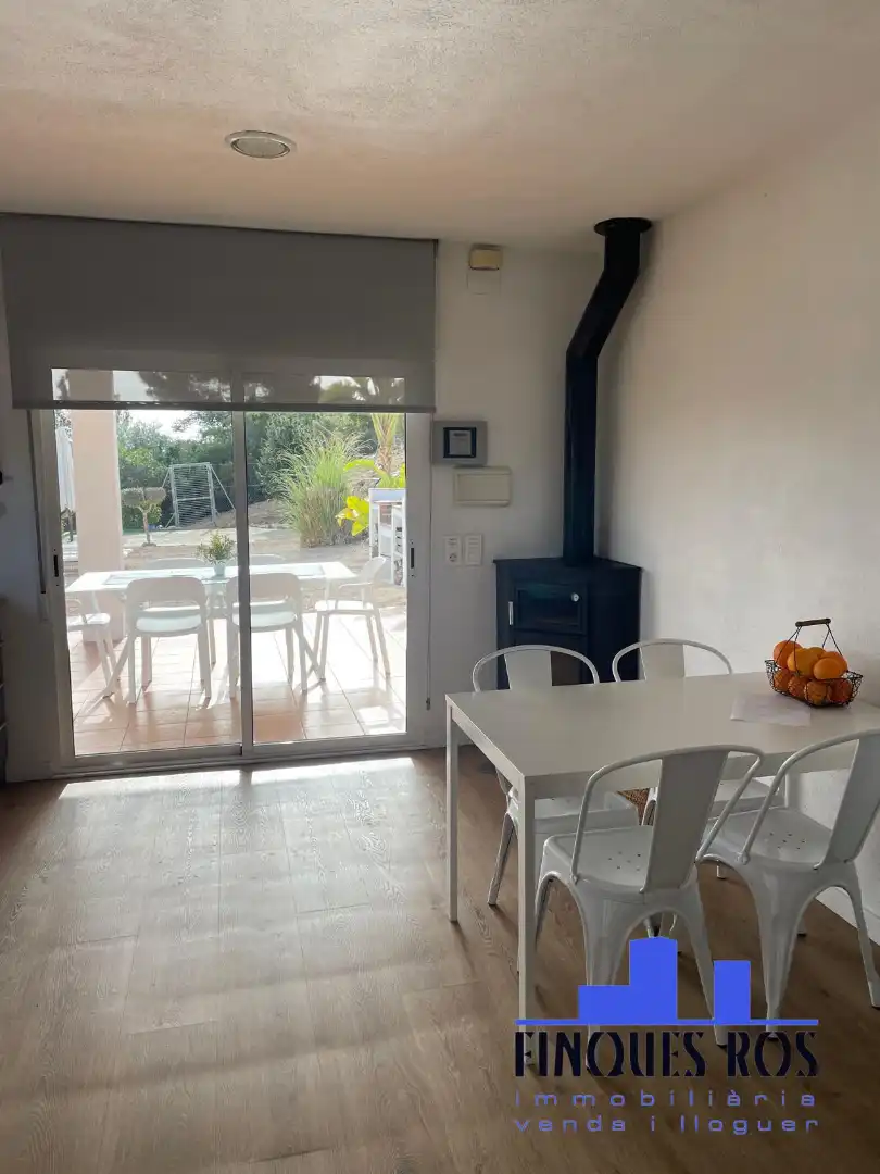 Dining room of Houses for rent in Vinaròs  with Parquet flooring, Terrace and Furnished