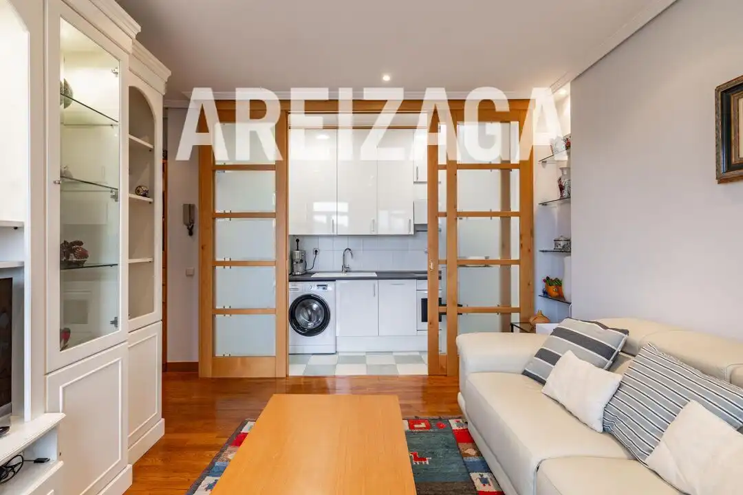 Sala de estar de Piso en venta en Donostia - San Sebastián  con Calefacción, Terraza y Trastero