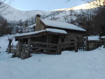 Casa rústica amb jardí en venda a Sobrescobio