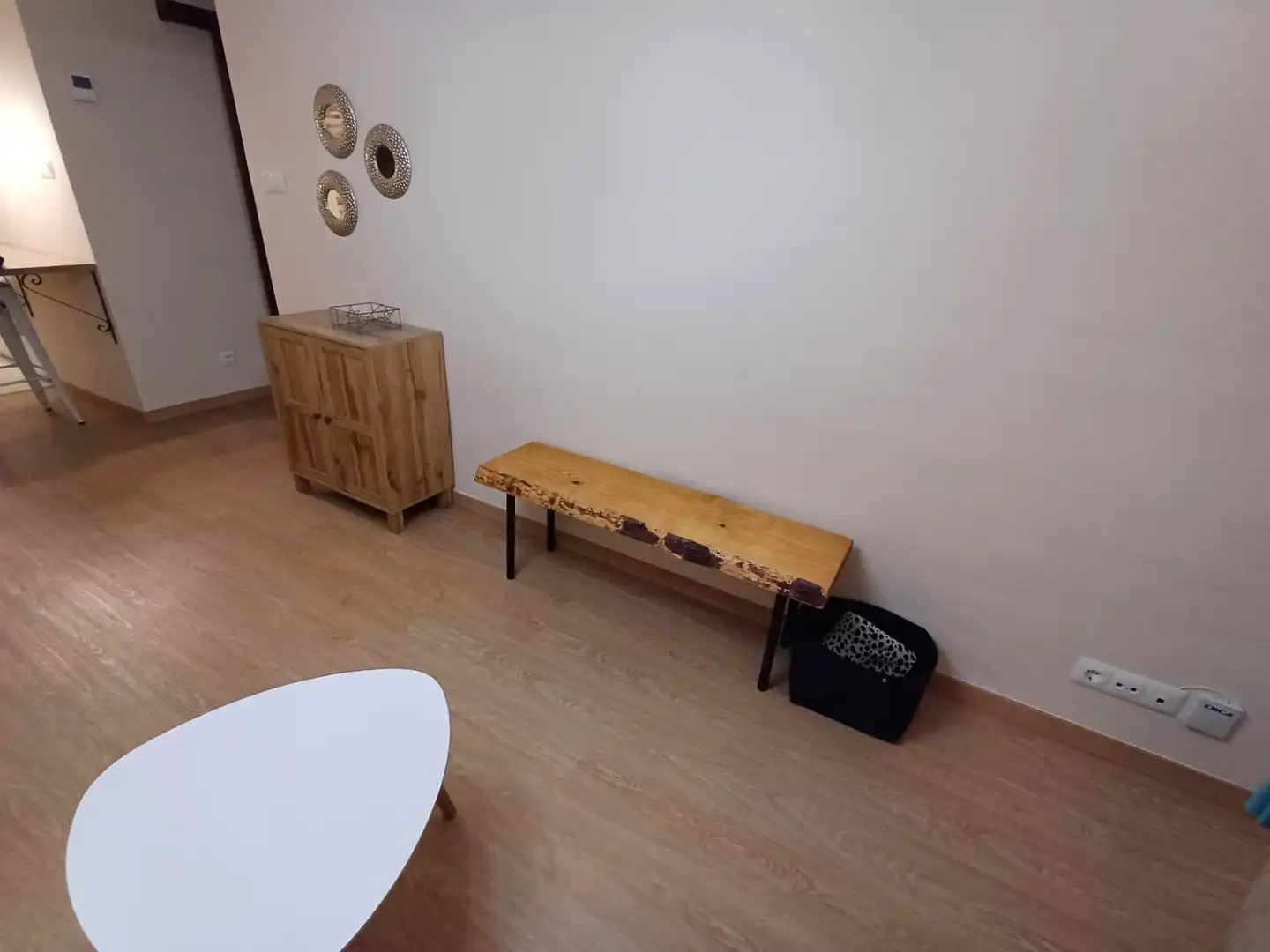 Sala d'estar de Pis de lloguer en Santander amb Calefacció i Moblat