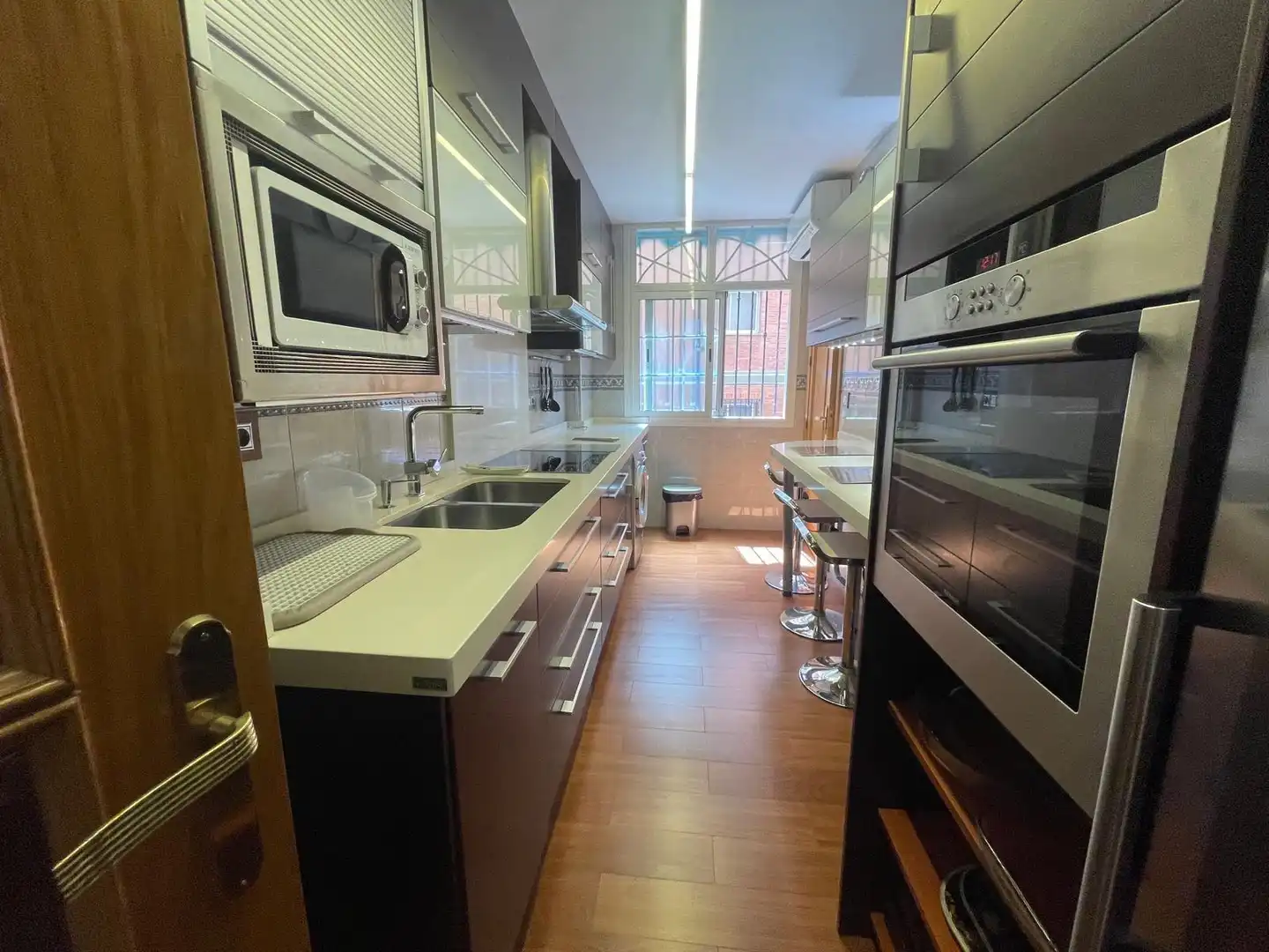 Cocina de Piso de alquiler en Granada con Aire acondicionado, Calefacción y Amueblado