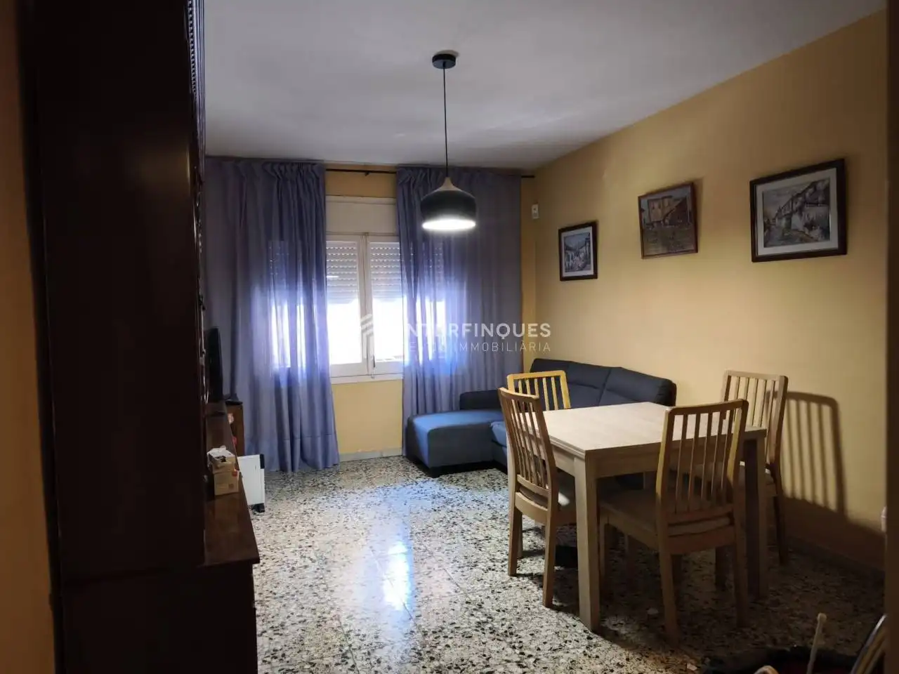 Sala de estar de Piso en venta en Badalona