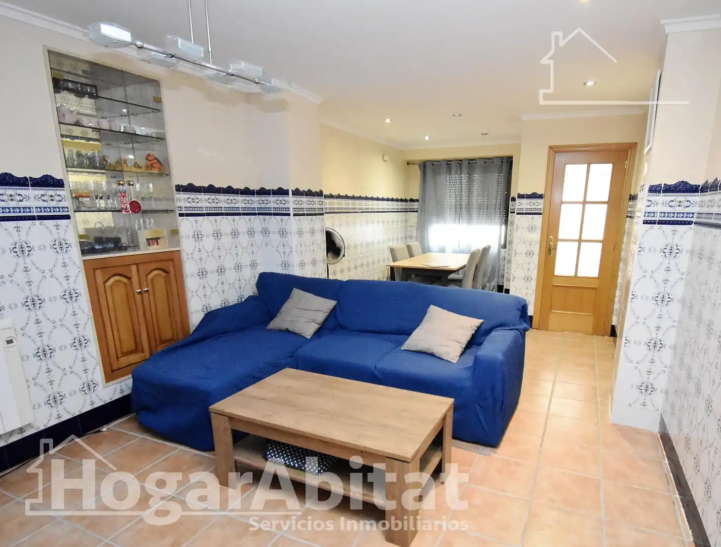 Sala d'estar de Casa o xalet en venda en Almazora / Almassora amb Terrassa