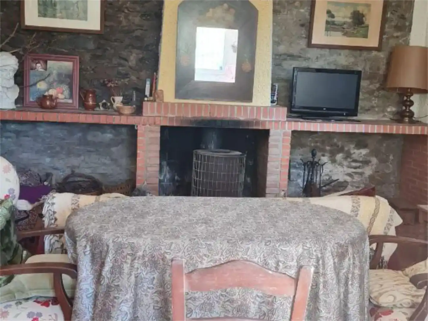 Sala de estar de Casa o chalet en venta en Trevélez con Jardín privado, Trastero y Amueblado