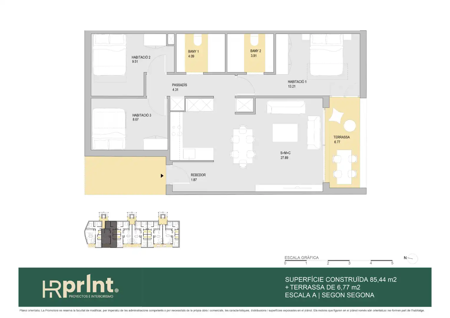 Wohnung mit Terrasse zum Verkauf in Carrer Quatre Camins 1, imagen 15