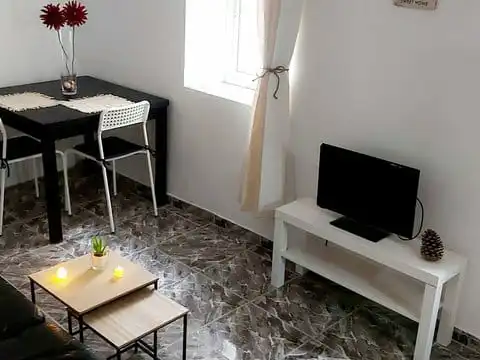 Sala de estar de Casa adosada en venta en Torrox con Aire acondicionado, Terraza y Amueblado