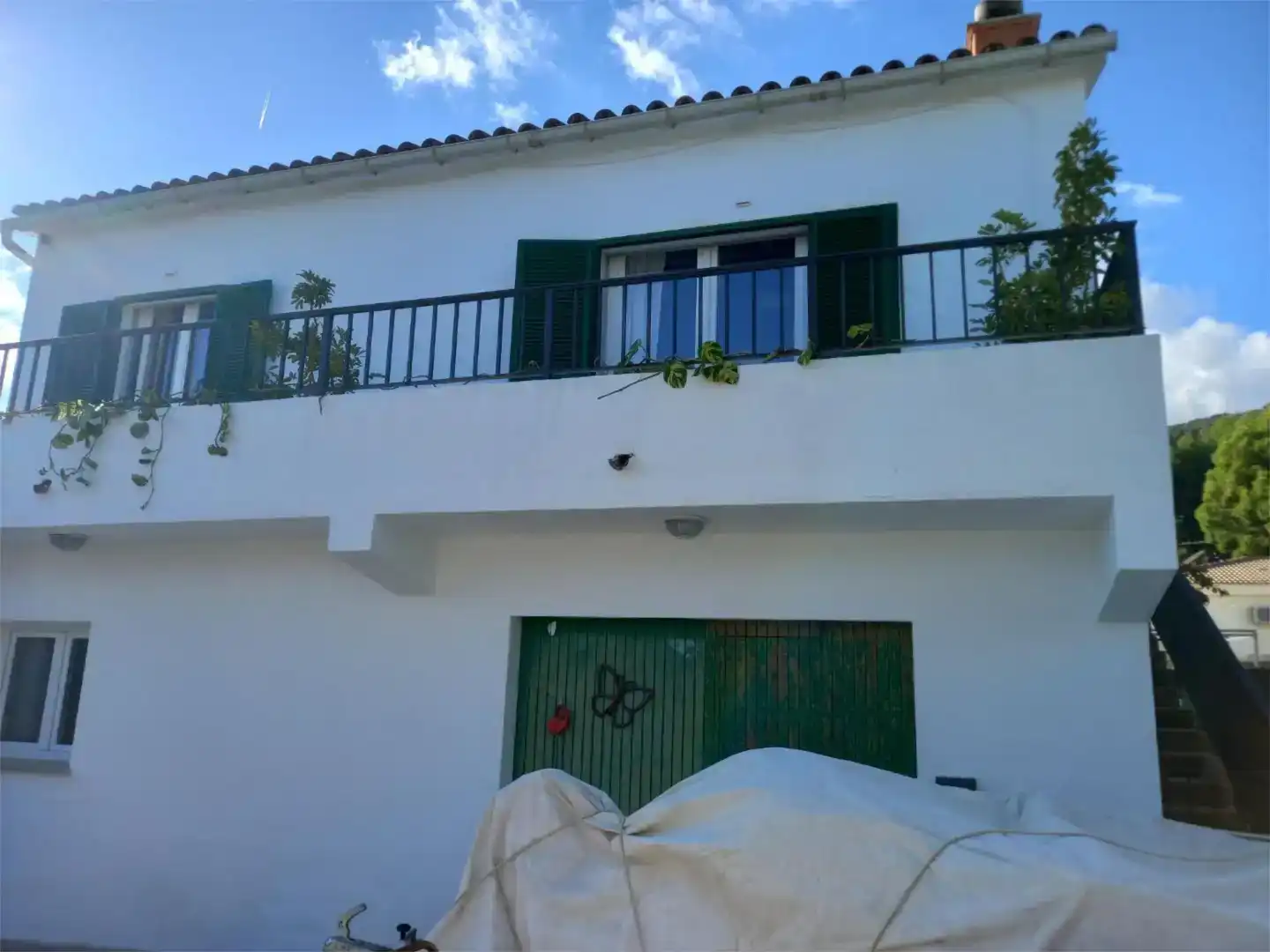 Vista exterior de Casa o chalet en venta en Bunyola con Aire acondicionado, Piscina y Balcón