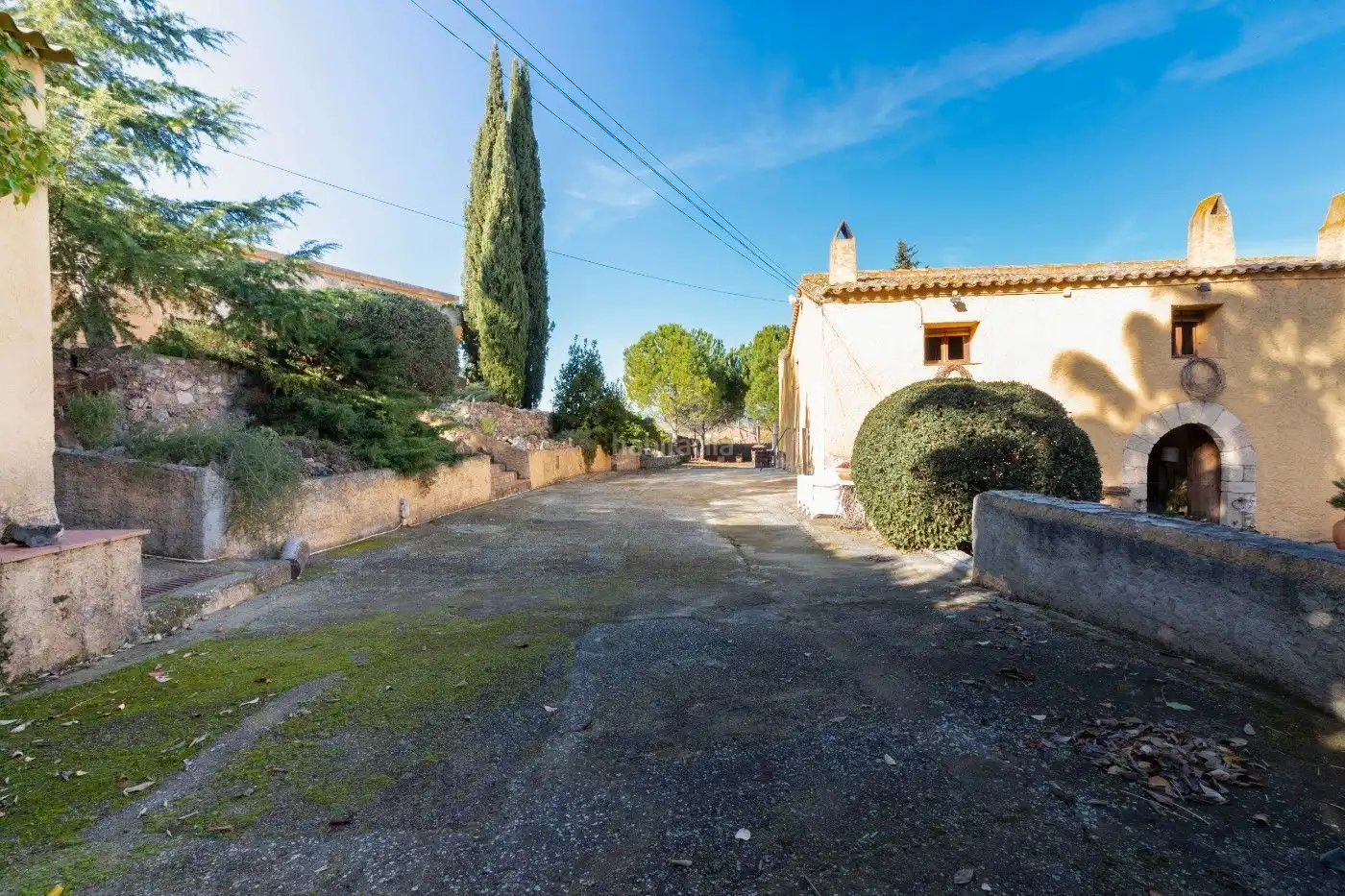 Vista exterior de Finca rústica en venda en Subirats amb Aire condicionat, Calefacció i Jardí privat