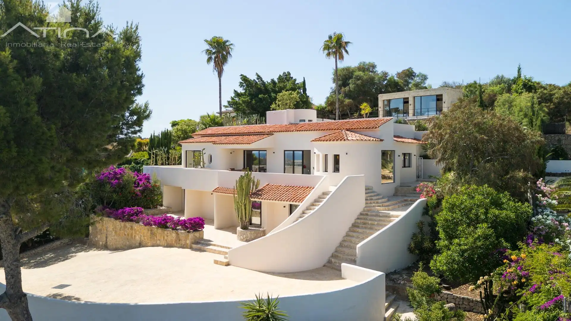 Vista exterior de Casa o chalet en venta en Jávea / Xàbia con Aire acondicionado, Calefacción y Jardín privado