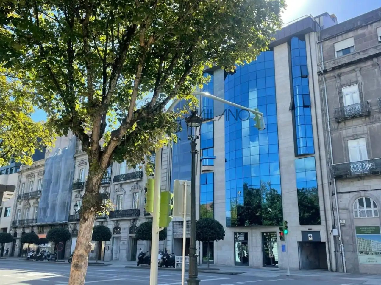 Exterior view of Flat for sale in Vigo   with Heating, Parquet flooring and Storage room