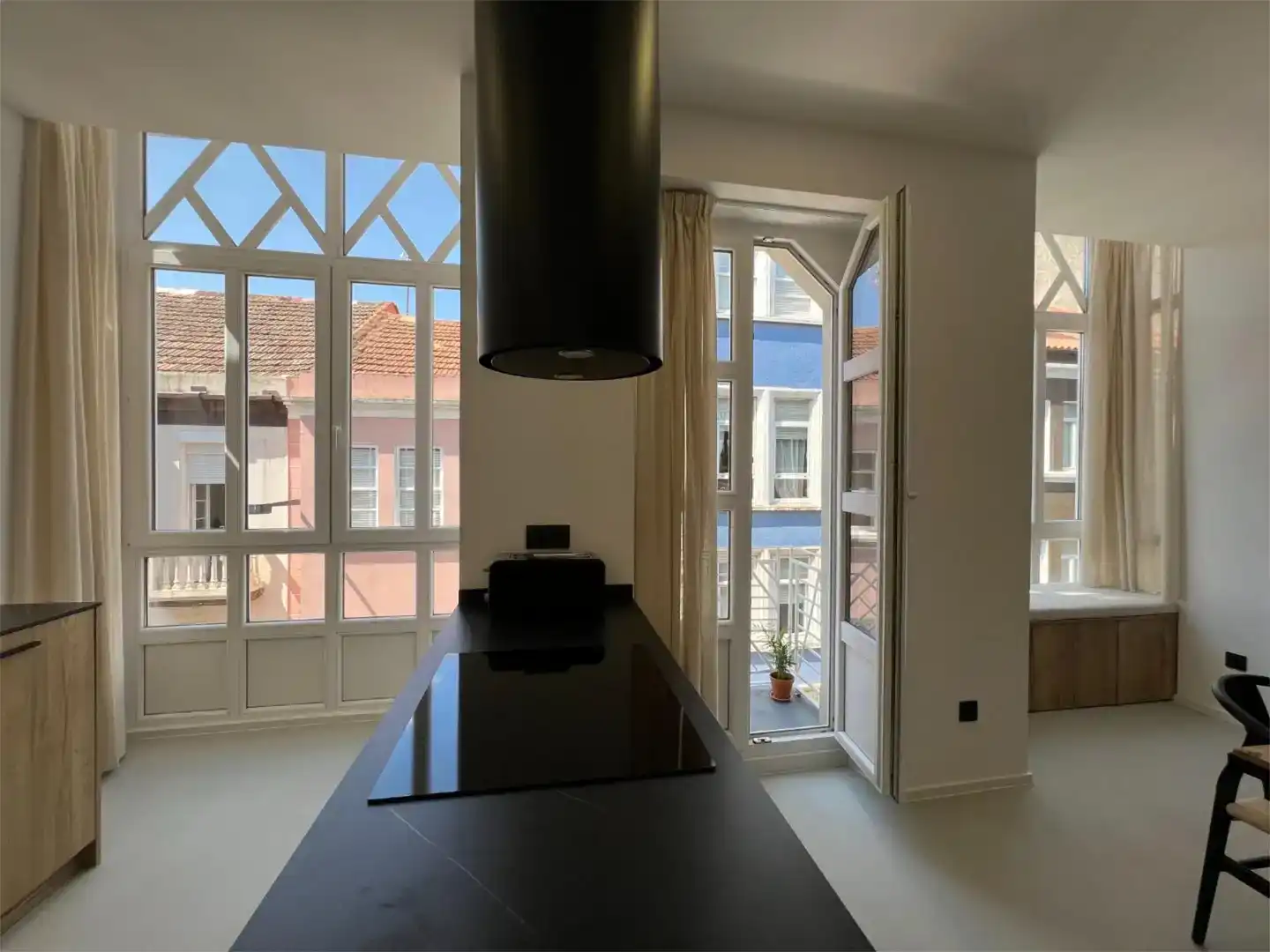 Esszimmer von Wohnung zur Miete in Ferrol mit Balkon