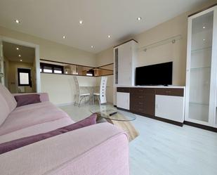 Living room of Flat to rent in Gijón   with Heating, Storage room and Furnished