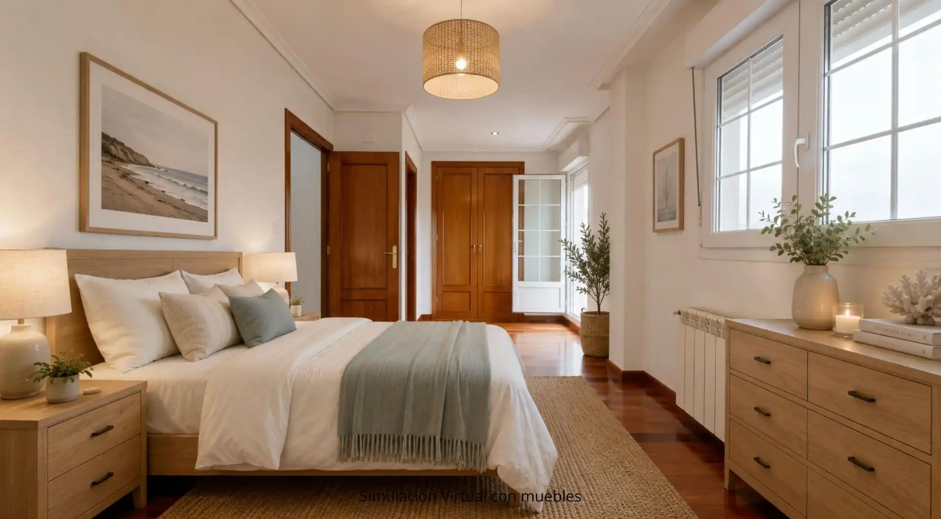 Habitación de Casa adosada en venta en Bárcena de Cicero con Calefacción, Jardín privado y Terraza
