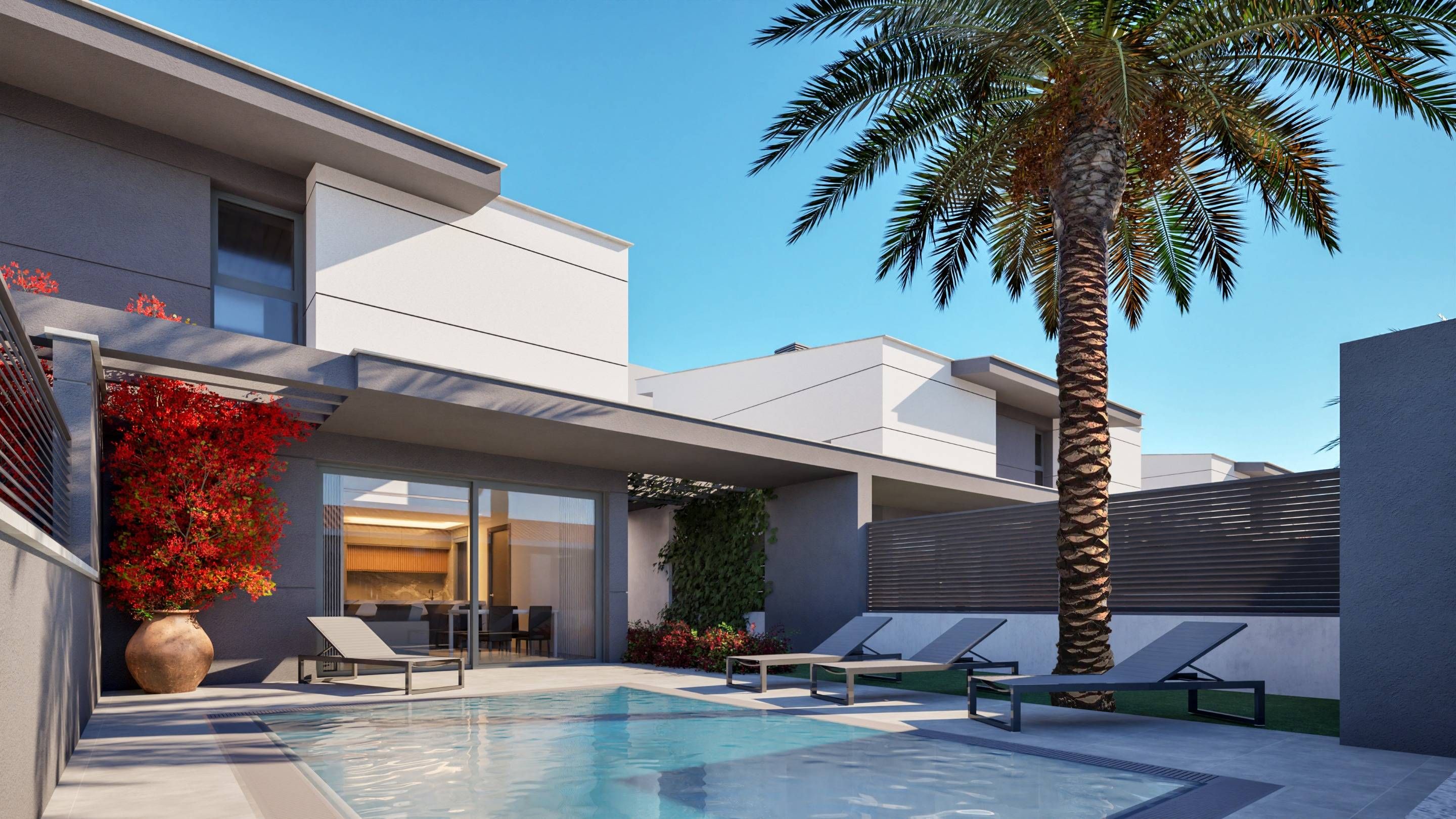 Vista exterior de Casa o chalet en venta en Cartagena con Calefacción, Jardín privado y Terraza