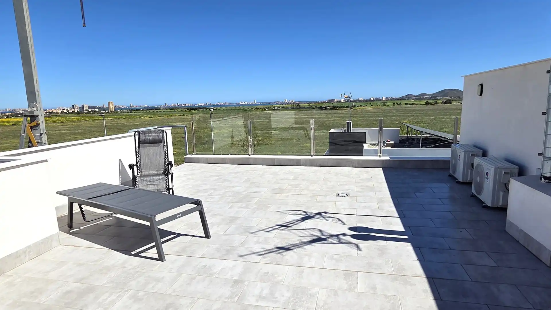 Terraza de Casa adosada en venta en Cartagena con Aire acondicionado, Calefacción y Jardín privado