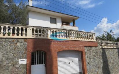 Exterior view of House or chalet for sale in Bigues i Riells  with Private garden, Terrace and Storage room