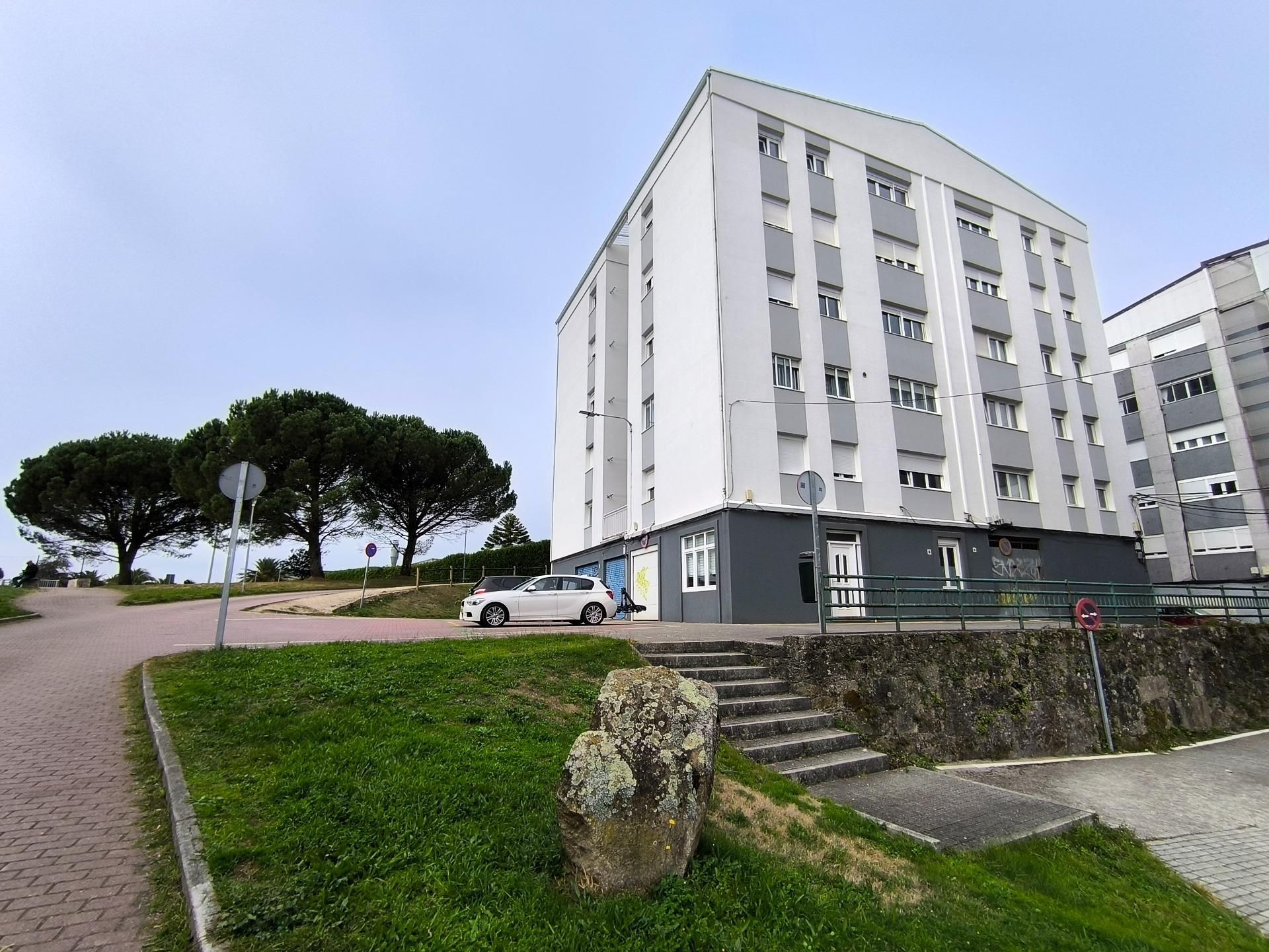 Vista exterior de Pis de lloguer en Santiago de Compostela  amb Calefacció i Traster