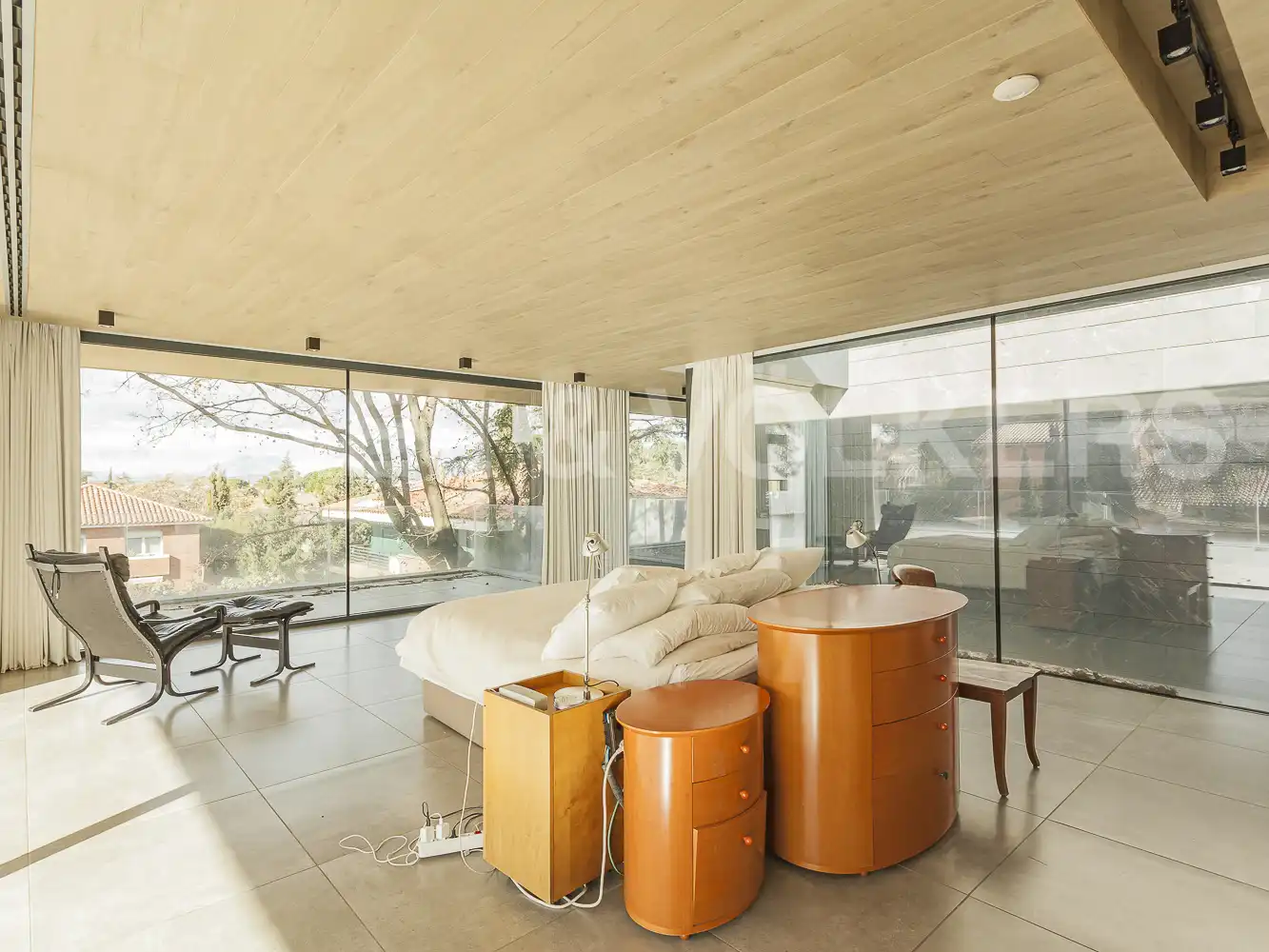 Dormitori de Casa o xalet de lloguer en Sant Cugat del Vallès amb Aire condicionat, Calefacció i Jardí privat
