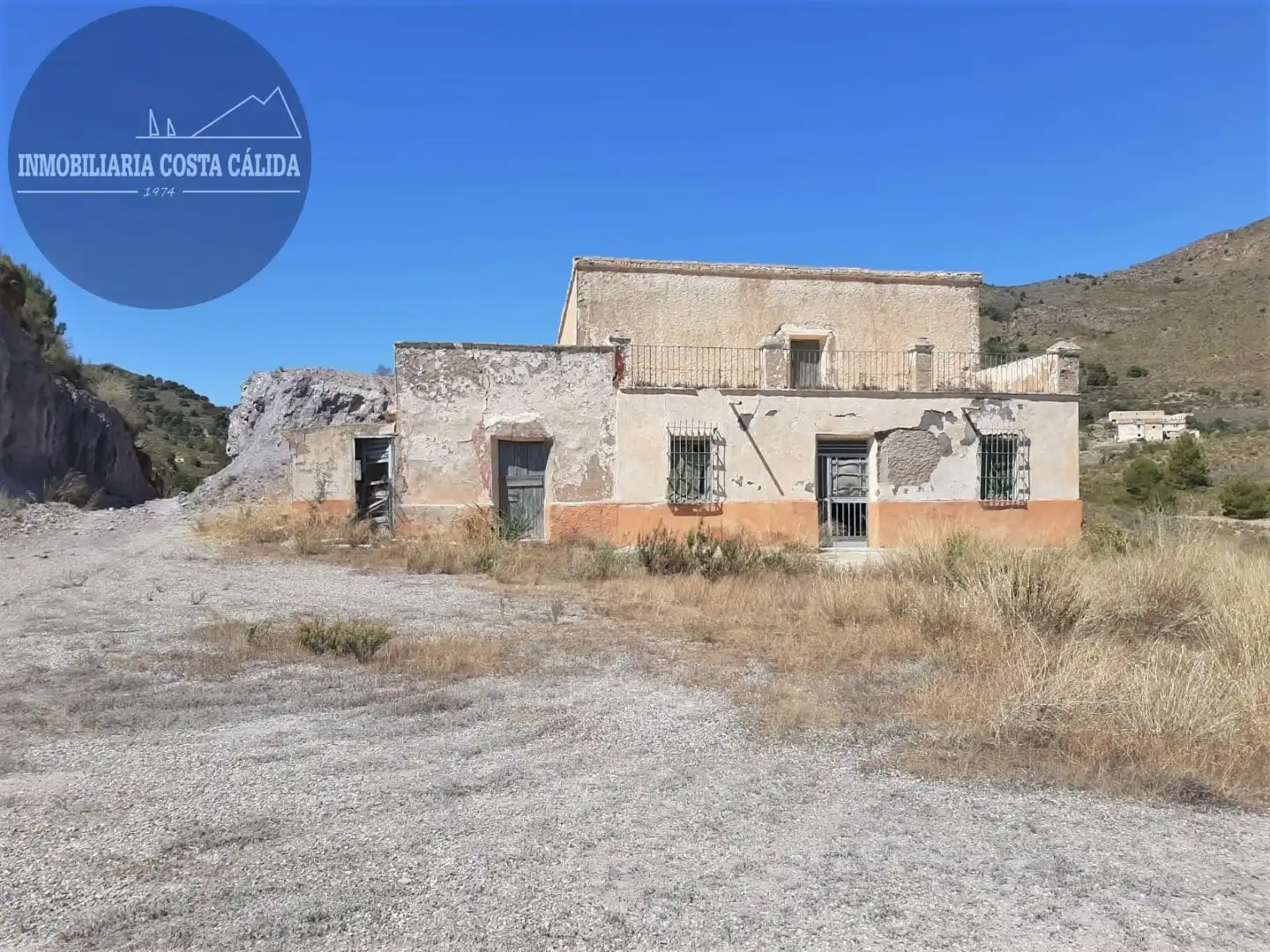 Vista exterior de Finca rústica en venda en Águilas amb Jardí privat, Terrassa i Traster