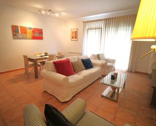 Sala d'estar de Casa adosada en venda en Lloret de Mar amb Aire condicionat, Calefacció i Jardí privat