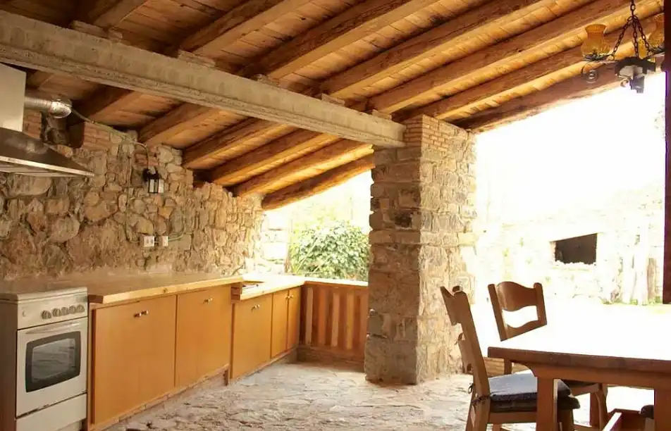 Terraza de Casa o chalet en venta en Sales de Llierca con Calefacción, Jardín privado y Terraza