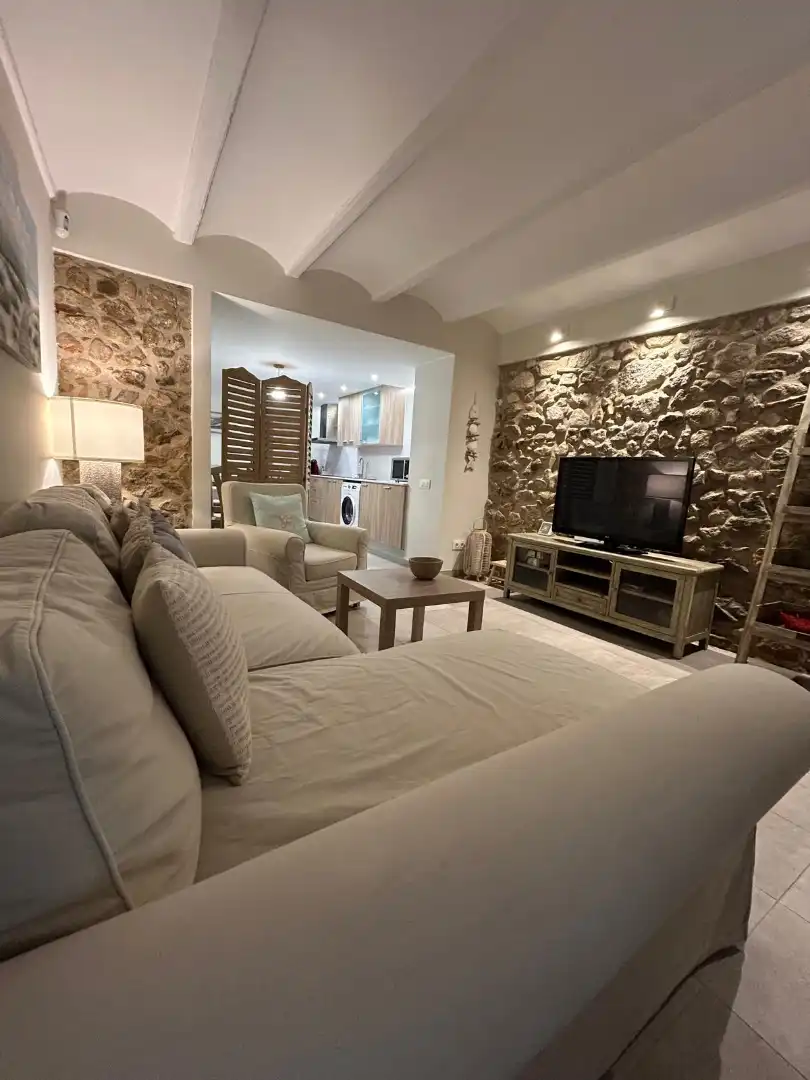 Living room of Ground floor for rent in Palamós  with Furnished