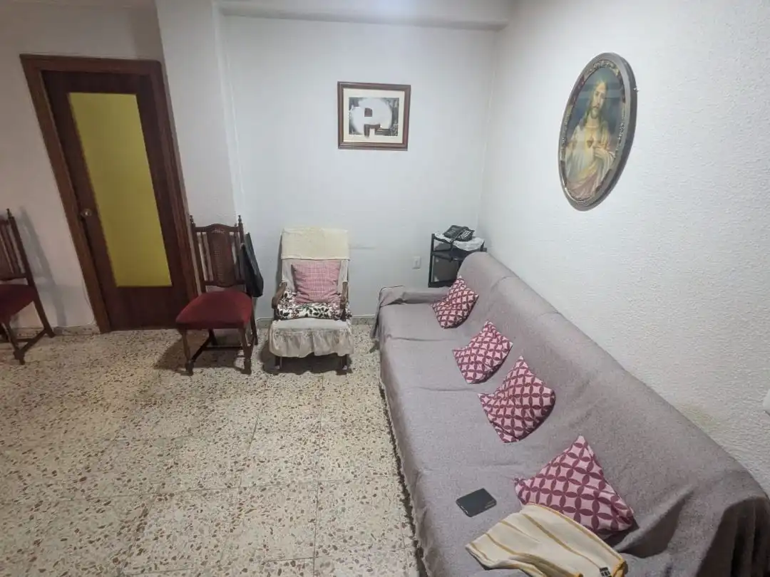 Wohnzimmer von Wohnung zum Verkauf in Orihuela mit Klimaanlage und Balkon