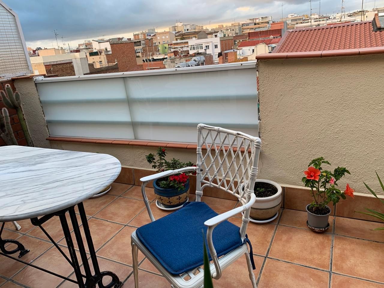 Terrace of Attic for sale in Badalona  with Air Conditioner, Parquet flooring and Terrace