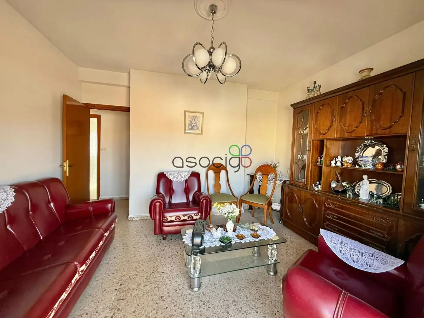 Sala de estar de Piso en venta en Azuqueca de Henares con Calefacción y Terraza