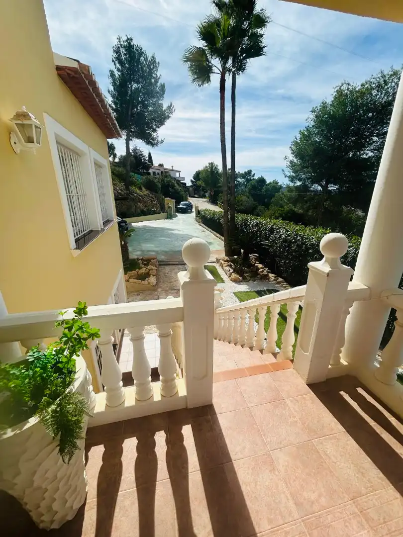 Exterior view of Houses for sale in Jávea / Xàbia  with Air Conditioner, Heating and Private garden