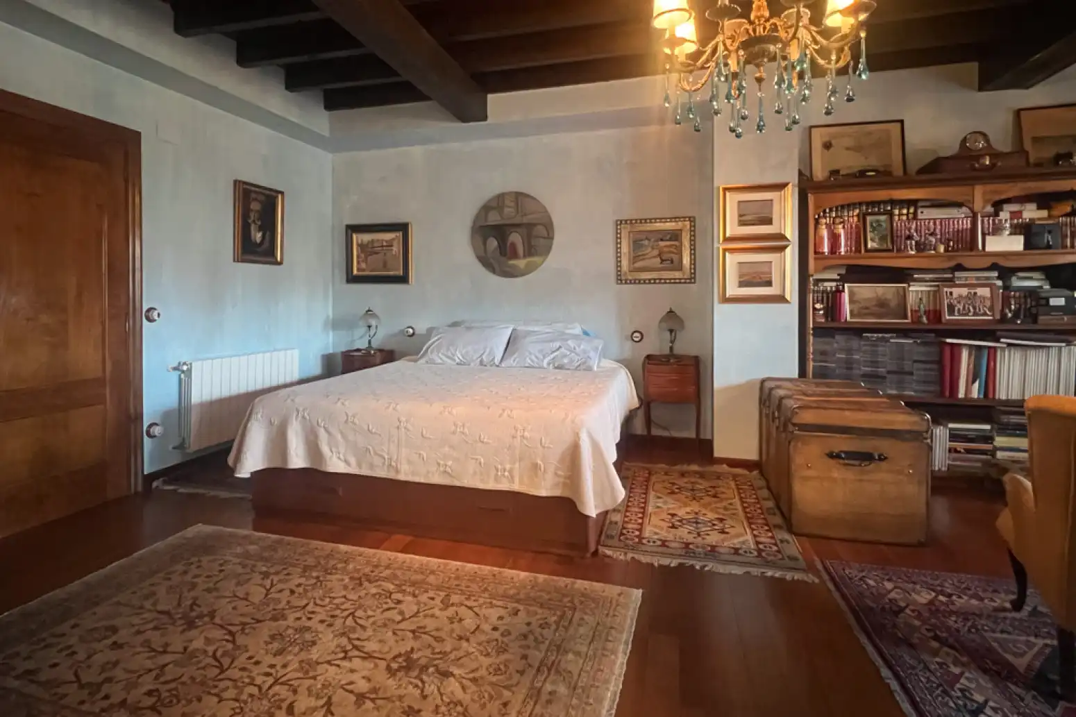 Schlafzimmer von Einfamilien-Reihenhaus zum Verkauf in Ruente mit Heizung, Terrasse und Balkon