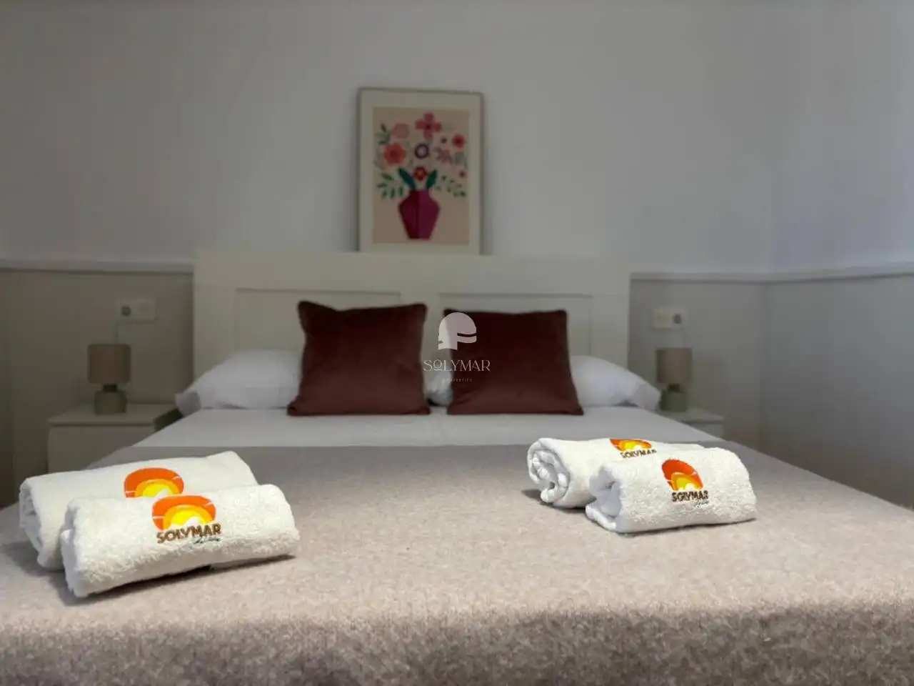Schlafzimmer von Country house zur Miete in Vélez-Málaga mit Klimaanlage, Terrasse und Möbliert
