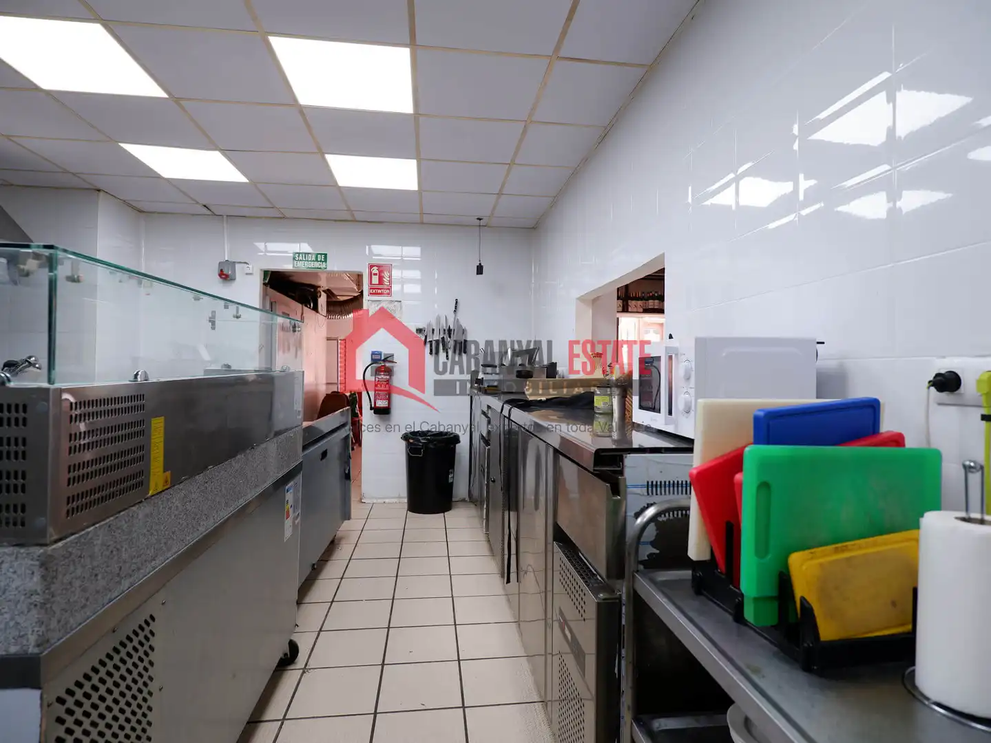 Cocina de Local de alquiler en Sagunto / Sagunt con Aire acondicionado y Amueblado