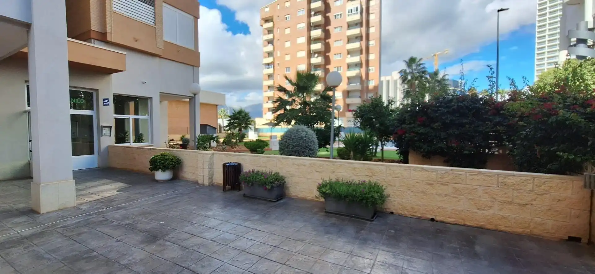 Terrace of Flat for sale in Benidorm  with Private garden, Terrace and Furnished