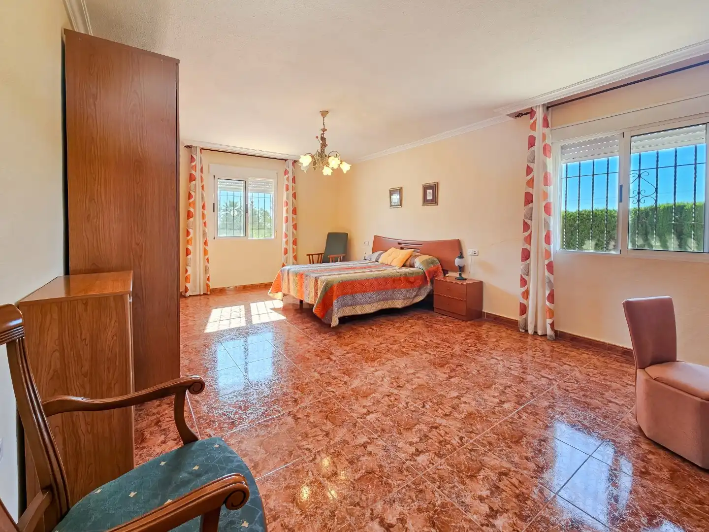 Habitación de Finca rústica en venta en Algorfa con Aire acondicionado, Calefacción y Terraza